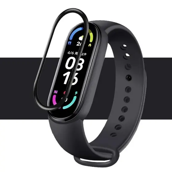 Película Cerâmica Relógio MI Band 4/ 5/ MI Band 6/ MI Band 7/ MI Band 7 Pro/ MI Band 8/ MI Band 9