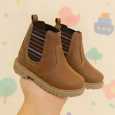Bota Botina Jeca com Elástico Diferenciado Diversas Cores Conforto Premium Numeração 20 ao 27