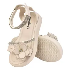 Sandália Feminina Infantil Confortável Lançamento 1 Flor Original