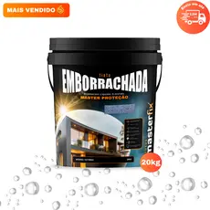 Tinta Emborrachada Borracha Líquida MasterFix 20KG TINTA IMPERMEABILIZANTE DE PARADE - REBOCO - LAJE - MASTER PROTEÇÃO