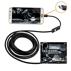 Câmera Sonda Endoscópica Flexível Prova Dágua Android 2M