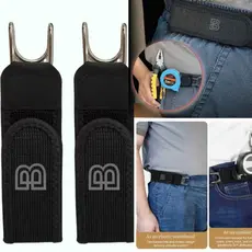 Cinto Lateral Sem Fivela 2 Peças Cintos Elásticos Para Homens E Mulheres Jeans Ajustável