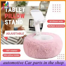 Ajustável Para Suporte De Leitura De Travesseiro Kindle Com Tigela Felpuda 360 ° Telefone Cama