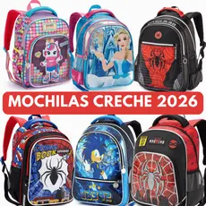 Mochila Escolar Infantil Pequena Creche Passeio Menina Menino Costas 13L - Escolha o Melhor Modelo