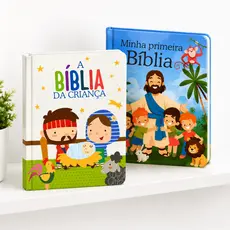 Bíblia Infantil Cristã Ilustrada Capa Dura Evangelização Crianças Bebês Presente Religioso Educativo- Devocional
