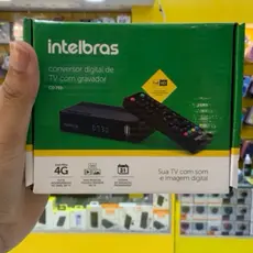 conversor digital de Tv com gravador Intelbras - CD730