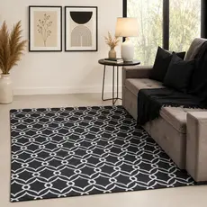 Tapete Sala Quarto Geométrico 2.00 x 1.40 Várias Estampas Antiderrapante (Fino)