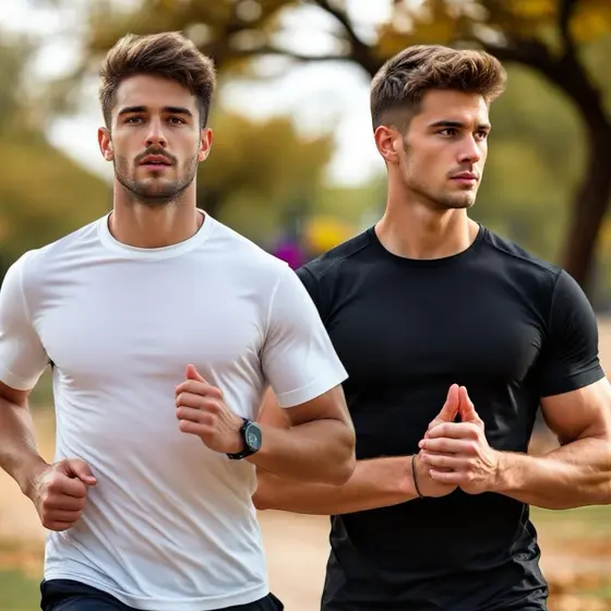 Kit 2 Camisa Masculina Dry P ao GG Leve Academia Treino Corrida