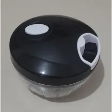 Triturador Multi Processador Para Temperos Alho e Ervas 500ml Tampa Preta