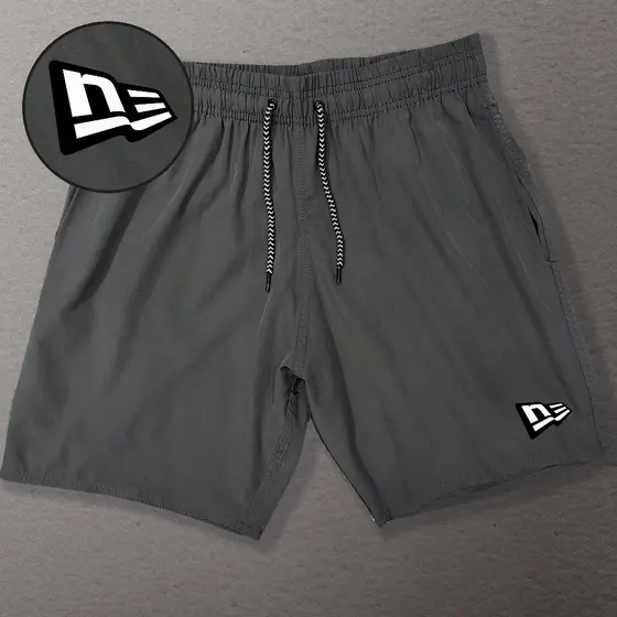 Bermuda Esportiva de Elastano Masculina - N ERA 01 - Academia Corrida Skate Basquete Otaku