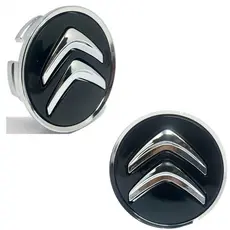 Calotinha Tampa CUBO DE RODA Roda Citroen 58mm C3 C4 C5 Ds3 Ds4 Preto 01 unidade