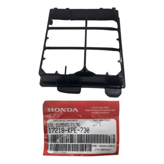Grade Porta Filtro De Ar Moto Xr 250 Tornado Até 2008 Original Honda