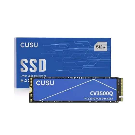 SSD M.2 2280 NVMe CUSU 256GB Interno/Externo Alta Velocidade 3500MB/s PC Notebook Gamer Upgrade Performance Rápido