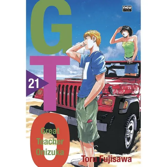 Mangá - GTO - 21 - Novo/Lacrado