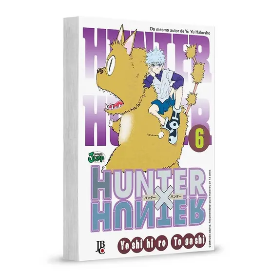 Mangá - Hunter X Hunter - 06 - Novo/Lacrado