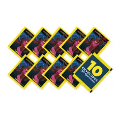 Marvel Comics - Contém 10 Envelopes (50 Figurinhas) - Novo