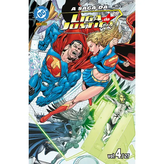 DC - A Saga Da Liga Da Justiça 04/27 - Novo/Lacrado