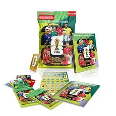 Cards Copa do Mundo 2026 - Starter Pack com Binder, Tabuleiro e 3 envelopes - Lacrado - Oficial