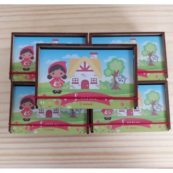 kit 10 Caixinha de MDF Personalizada - Ideal para Lembrancinhas e Presentes Especiais