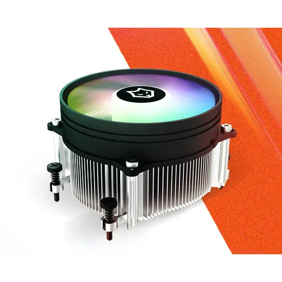 Air Cooler Gamer Husky Alisius 100, ARGB, AMD, 95W MIOLO de COBRE