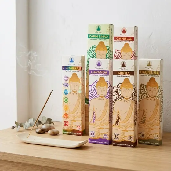 Incenso Vila Zen - 100% Natural