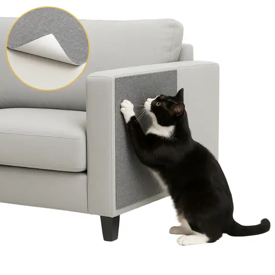 Arranhador Para Gatos Adesivo Protetor Anti-arranhão Sofá Cama