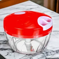 Mini Processador Triturador De Alimentos Manual Alho 500Ml