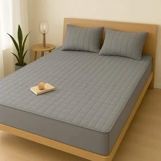 Capa Protetora Impermeável Com Elástico Colchão Cama Matelado