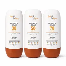 Protetor Solar FPS 30 50 e 70 Proteção UV + UVB Perfect Corpus 120ml