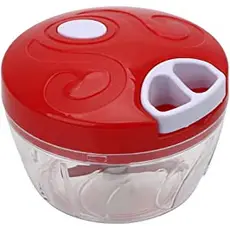 PROCESSADOR E TRITURADOR DE ALIMENTOS MANUAL CORTADOR 3 LAMINAS 500ml