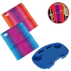 Kit 2 Refil Tela de Reposição Para Cadeira de Praia e 1 Mesa Plástica Portátil