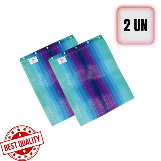 Kit 2 Telas de Reposição Cadeira de Praia Alumínio ou Aço Cores Sortidas - MOR