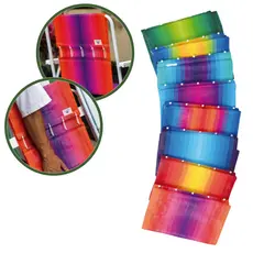 Kit 3 Telas de Reposição Cadeira de Praia Alumínio ou Aço Cores Sortidas - MOR