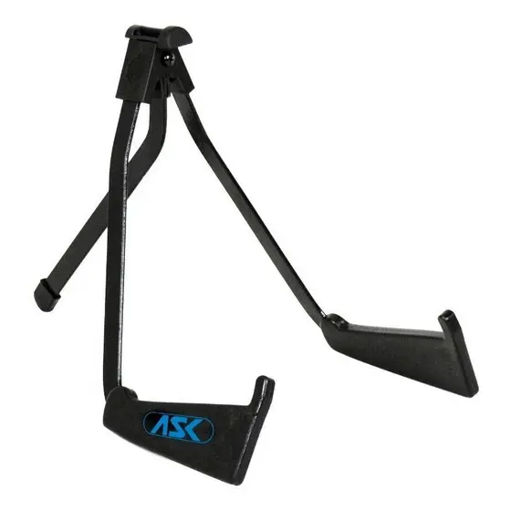 Suporte De Chão Para Guitarra Baixo Violão Dobrável Ask G5 G6 Cor Preto
