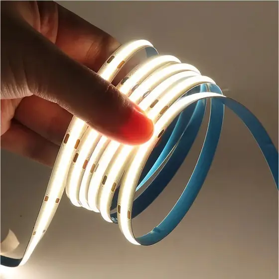 Fita LED COB 10m 480LEDs 25W/M  IRC90 IP44 Direto na Rede 110V ou 220V BF/BN/BQ