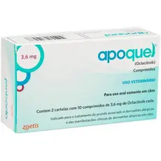 Apoquel 3,6mg Cães - Zoetis