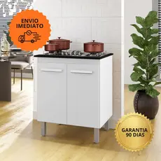 Balcão de Cozinha para Cooktop 2 Portas 4 e 5 Bocas Jade - MSI