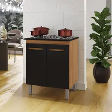 Envio Imediato - Balcão de Cozinha para Cooktop 2 Portas 4 e 5 Bocas Jade - MSI