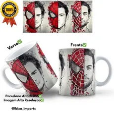 Caneca Do Homem Aranha COM SEU NOME Xícara Personalizada Vários Modelos
