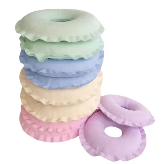 Kit Rosquinhas de Amamentação Protetor de Seios Donut em Tricoline Antialérgico