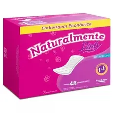Protetor Diário Naturalmente Daily c/ 48 unidades s/abas