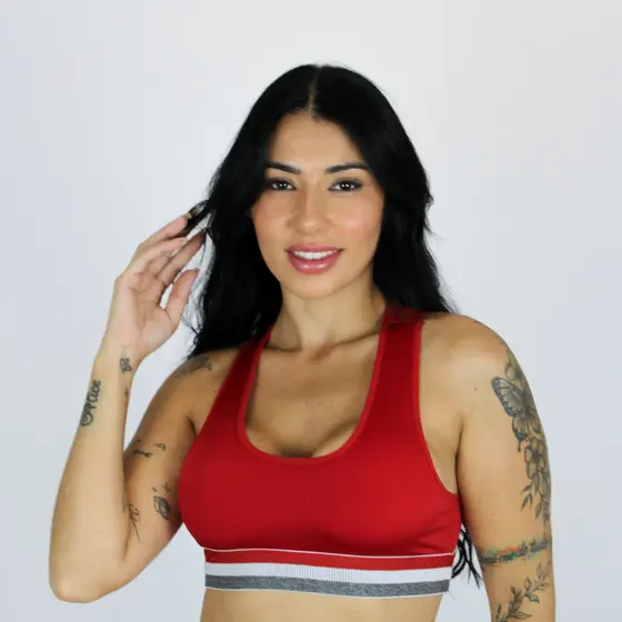 Kit 5 Top Fitness Sem Bojo Para Academia Ginástica Crossfit