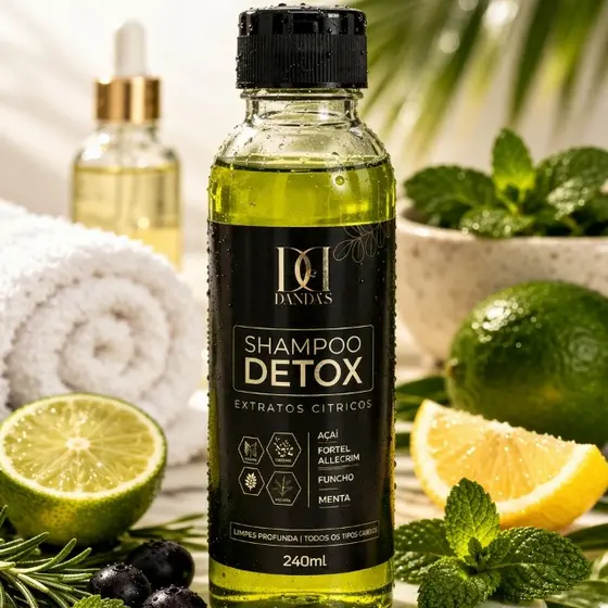 Shampoo Detox Dandas Antirresíduos 240ml