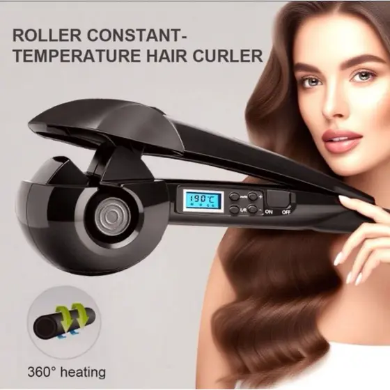 Modelador Cachos Automático Temperatura Ajustável