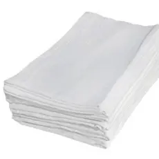 Promoção Pano de Chão 5 Unidades | Pano de Chão Branco Grande 43x68cm