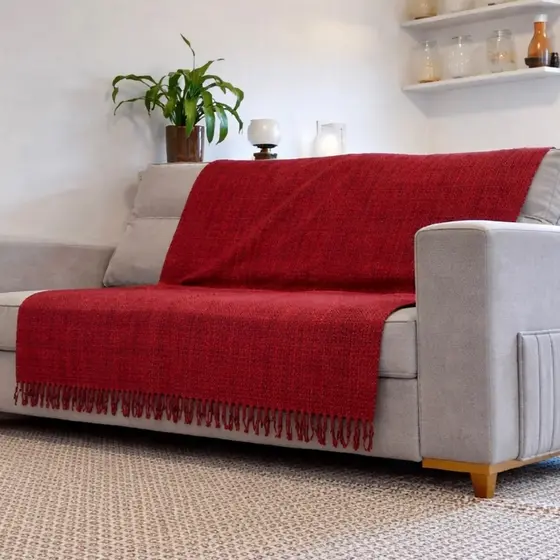 Manta Sofá Luxo Gigante 2,10x1,20 - Protetora e Decorativa Cores Variadas