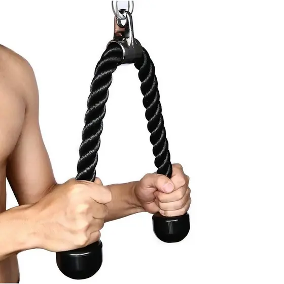 Puxador Triceps Corda Profissional Academia Musculação