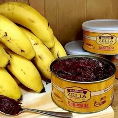 Doce de Banana Bananada Zélia Mineira Cremosa - Lata 400g