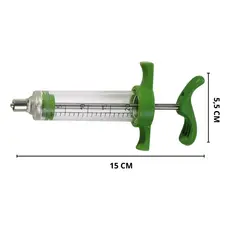 Seringa Vacinadora Manual 20ml Ultra resistente esterelizável