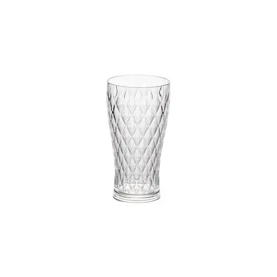 Copo Plástico 500 ml Incolor Glamour Plasútil